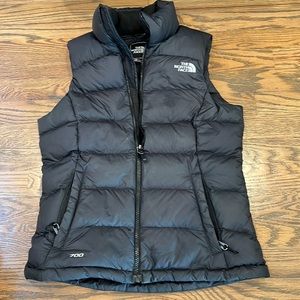 Women’s Black North Face Vest